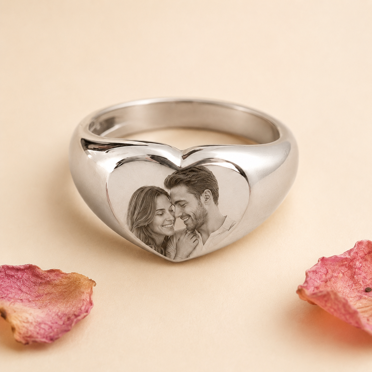 Anello CUORE Personalizzato