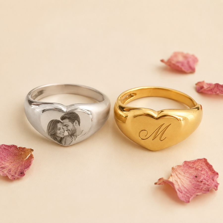 Anello CUORE Personalizzato