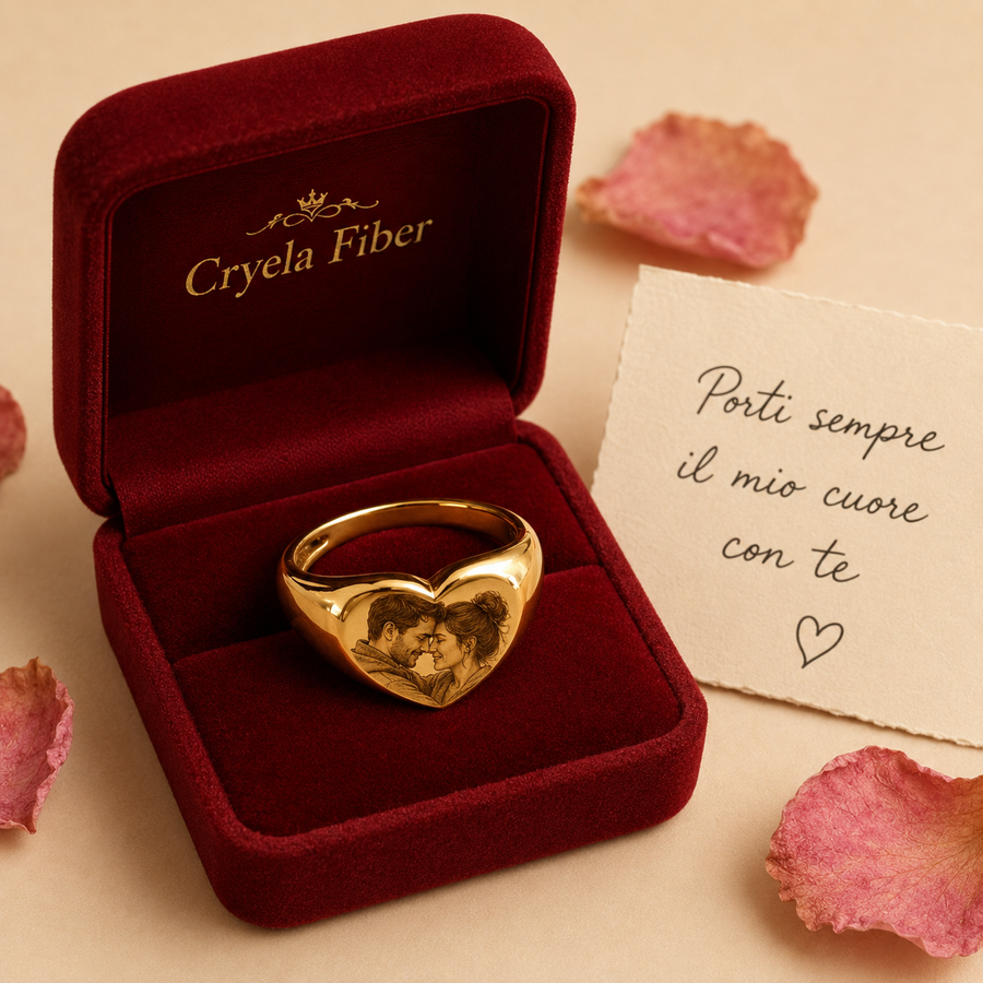 Anello CUORE Personalizzato