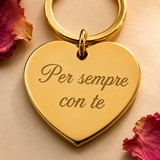 Portachiavi CUORE Personalizzato