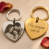 Portachiavi CUORE Personalizzato